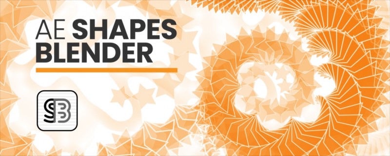 AEScripts AE Shapes Blender v1.0.1 for Adobe After Effects 1 AEScripts AE Shapes Blender v1.0.1 for Adobe After Effects
