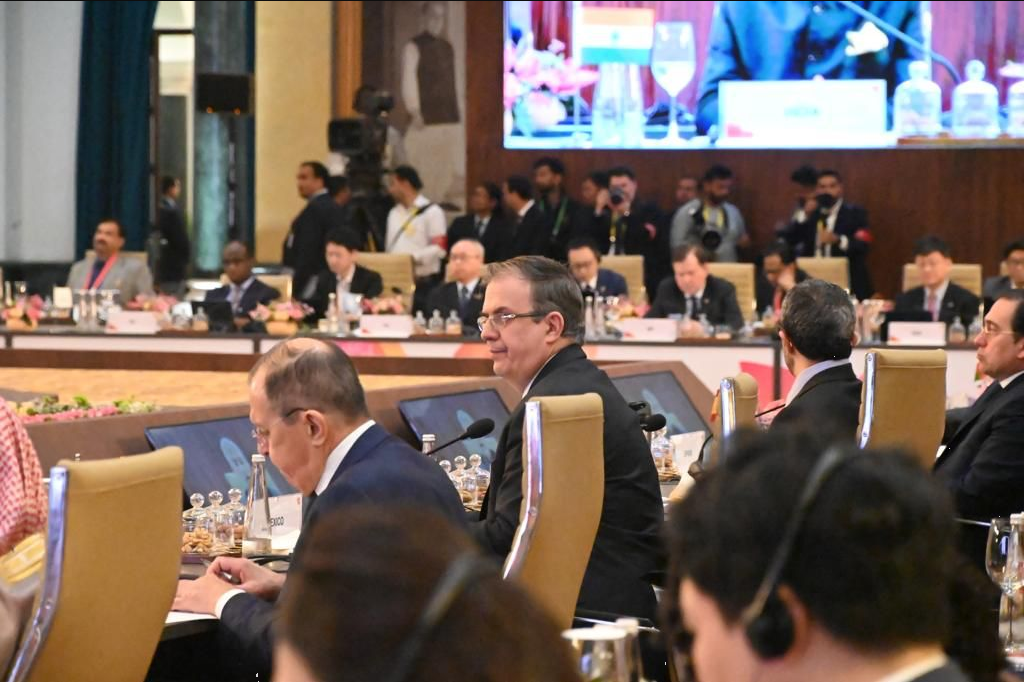 Asiste Ebrard a fallida reunión de cancilleres del G-20