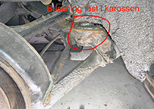 Bussning hö öv fram bakvagn