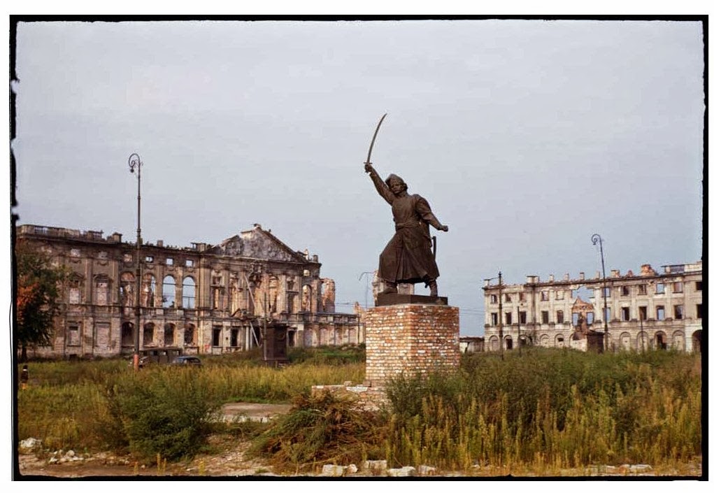 Varsovia en color, agosto 1947