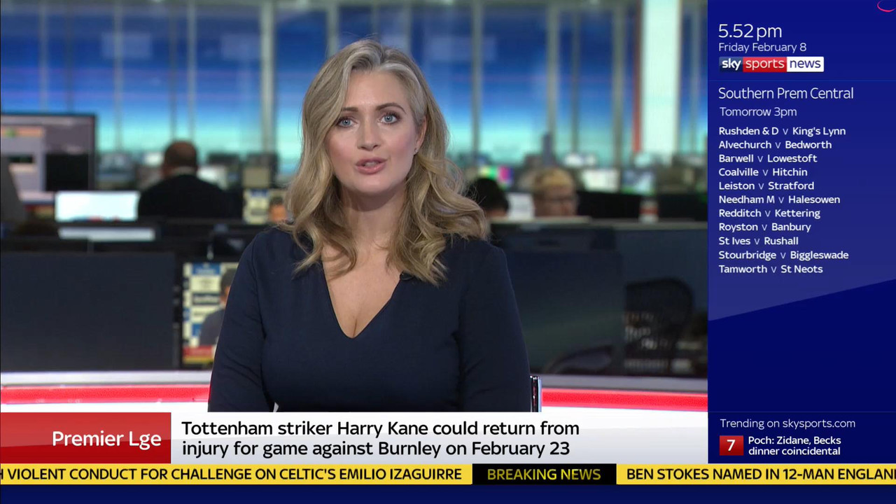 08 February - 17.00.00 - Sky Sports News At 5. A comprehensive r