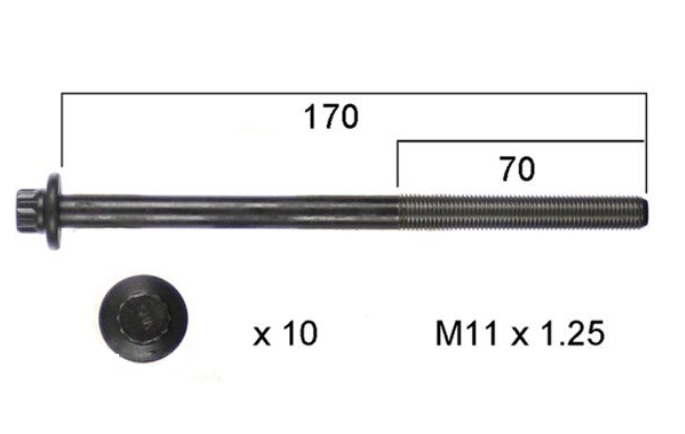 Head Bolt Set