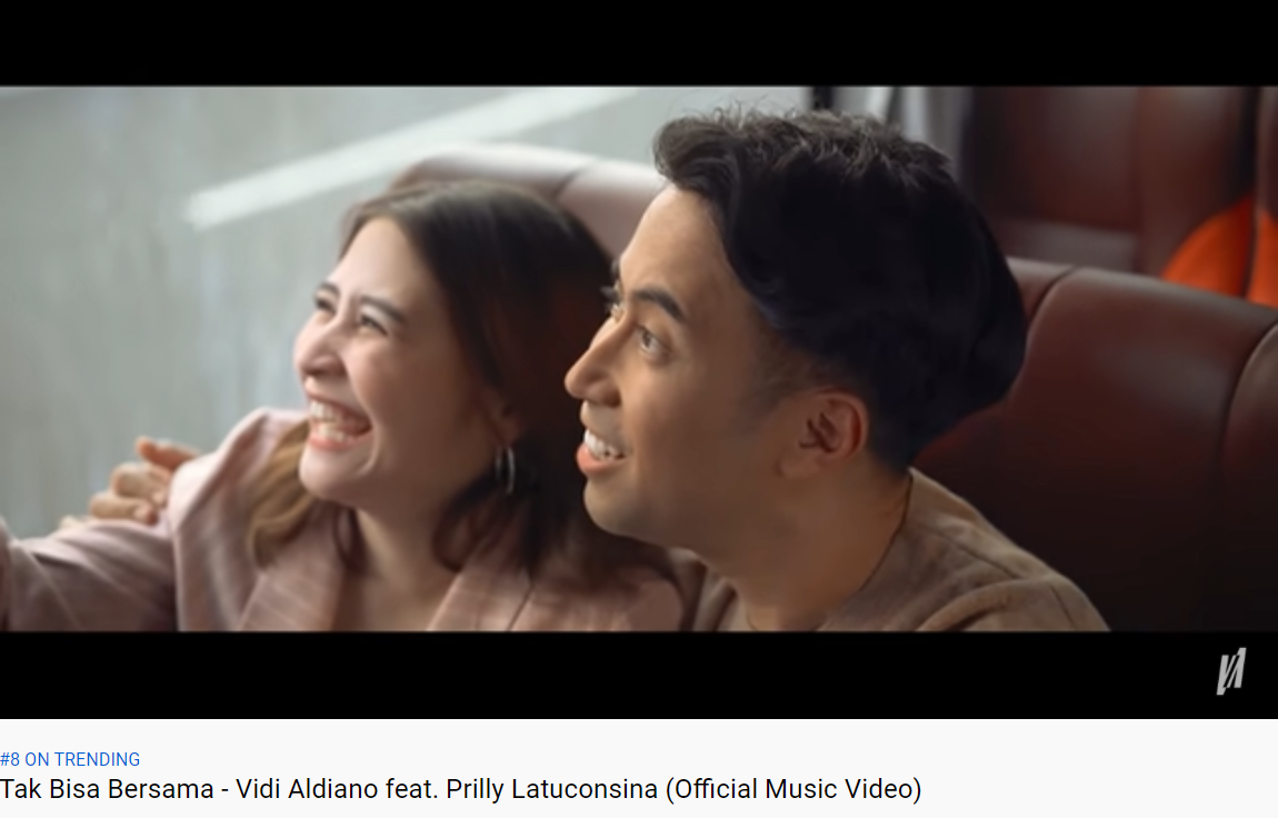MV Tak Bisa Bersama Vidi Aldiano feat Prilly Latuconsina