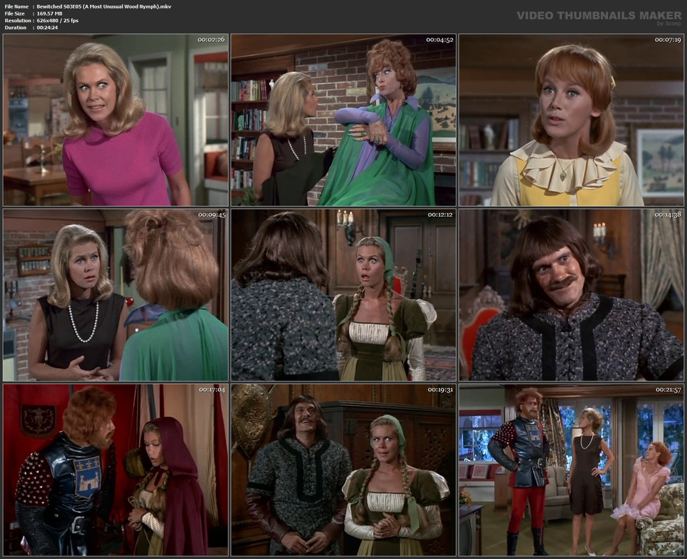 Bewitched S03E05 (A Most Unusual Wood Nymph).mkv