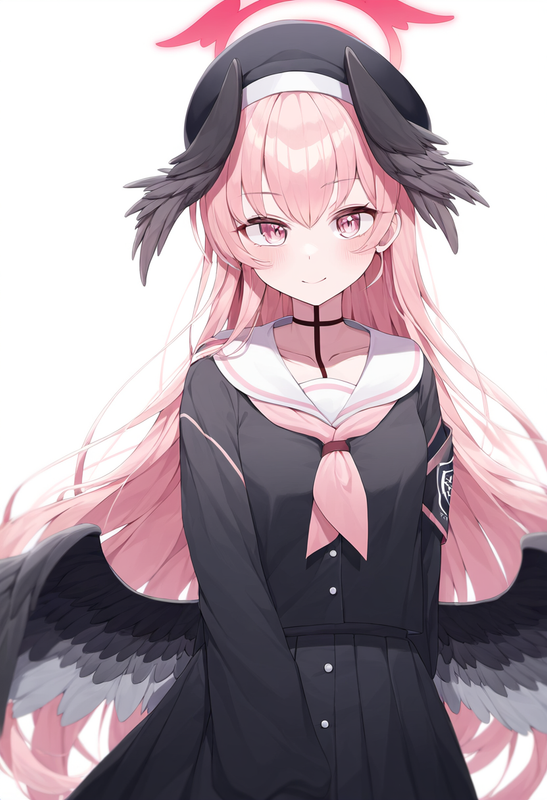 depth of field, 1girl, [[[[koharu (blue archive)]]]], {{{{aged up}}}}, {{long ha s-4109824977