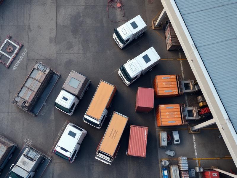 Logistics industry illustration