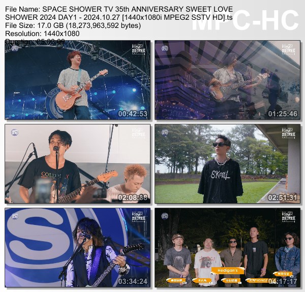 [TV-Variety] SPACE SHOWER TV 35th ANNIVERSARY SWEET LOVE SHOWER 2024 DAY1 (SSTV 2024.10.27)