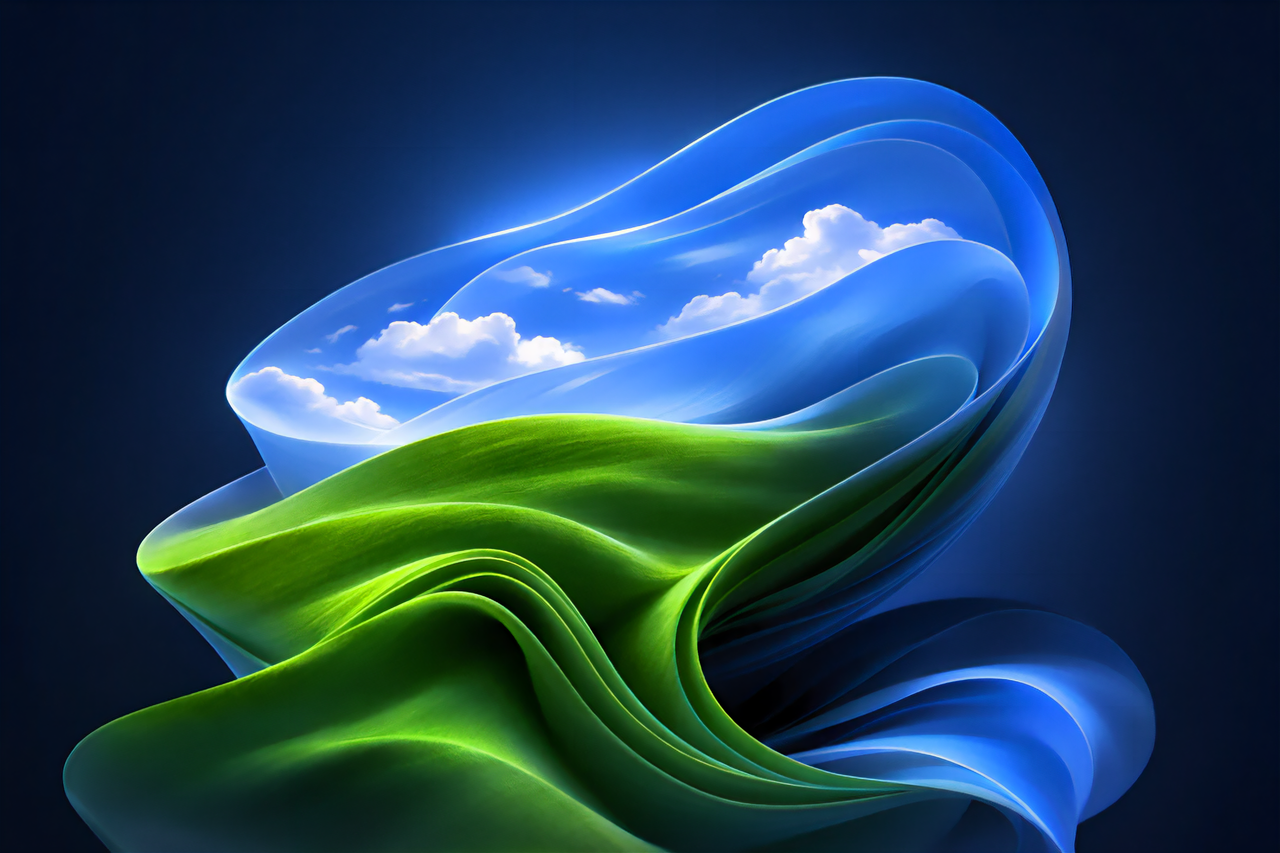 Windows 11 XP Bloom Sombre