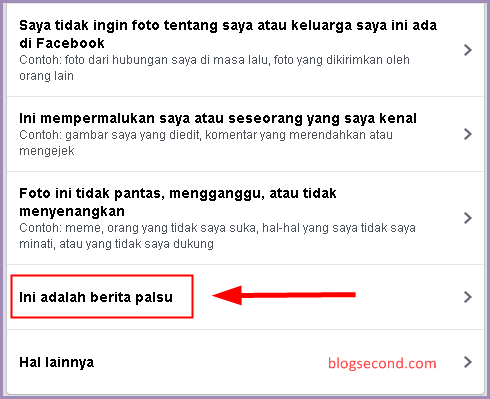 Melaporkan Berikut Palsu di Facebook