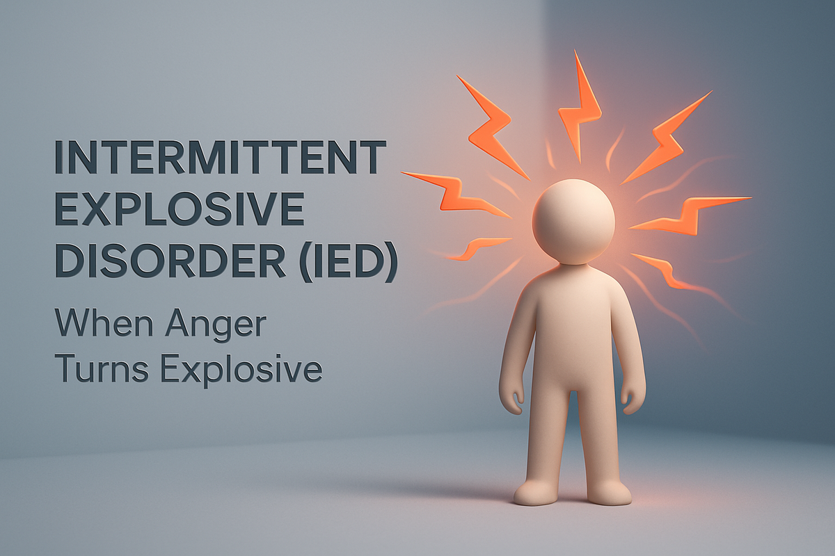 اضطراب الانفجار المتقطع (Intermittent Explosive Disorder - IED): عواصف الغضب الخارجة عن السيطرة