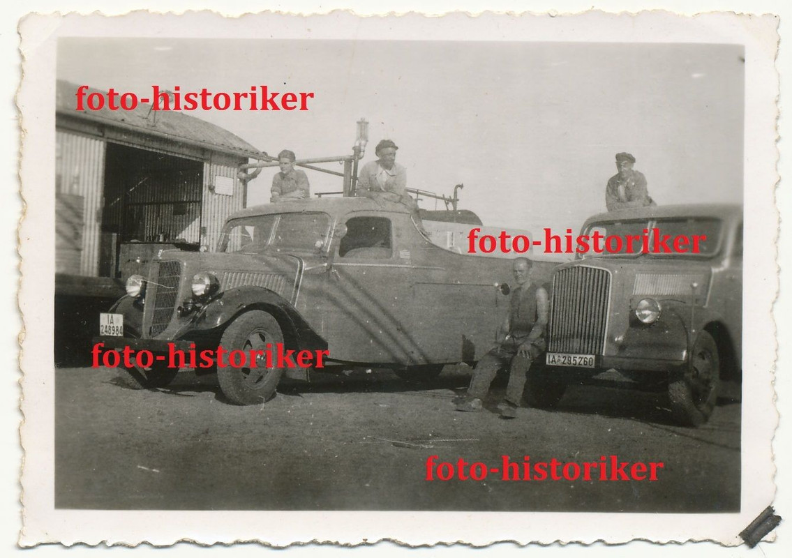 Sonder LKW Ford V8 Tankwagen Feuergefährlich Ziv