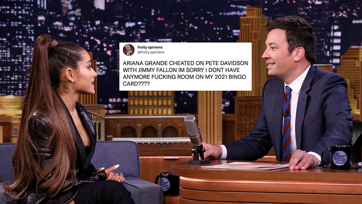 ¿Ariana Grande está enamorada de Jimmy Fallon?