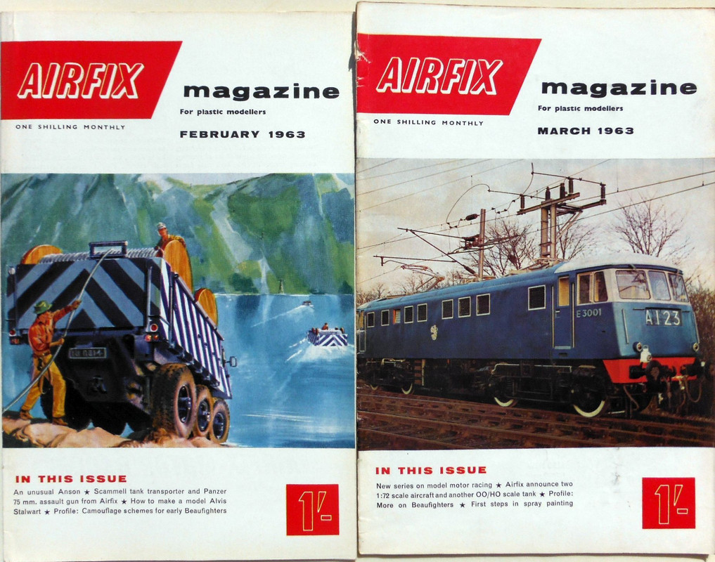 Airfix Magazine Vol.3 No.9&10 (Feb. & Mar. 1963)