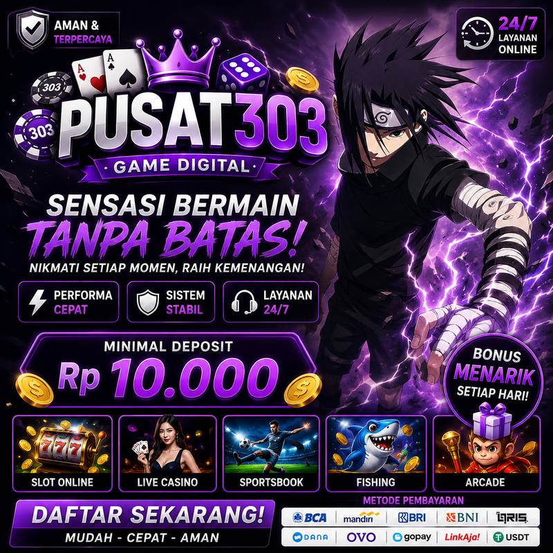 PUSAT303 – Destinasi Hiburan Digital Modern dengan Akses Cepat dan Stabil
