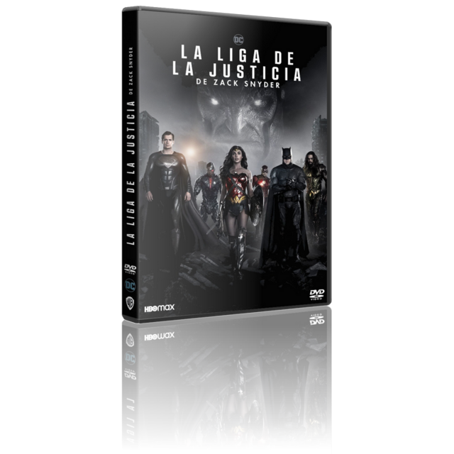 Portada - La Liga de la Justicia de Zack Snyder [2xDVD9 Full] [Pal] [Cast/Ing/Cz/Hun/Slv] [Sub:Varios] [Fantástico] [2021]
