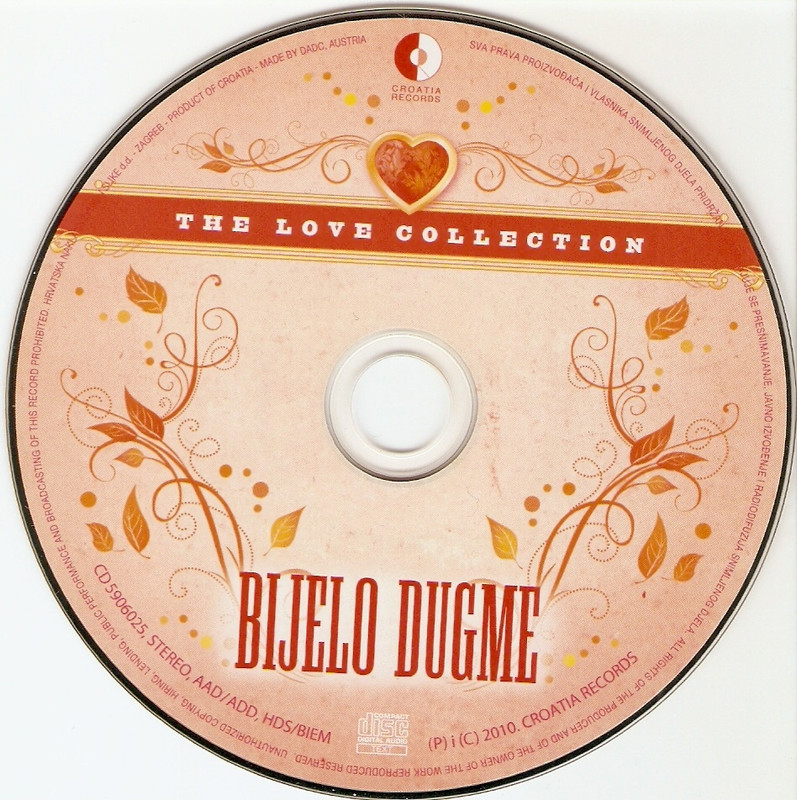 3Bijelo Dugme-Najljepse Ljubavne Pjesme-cd