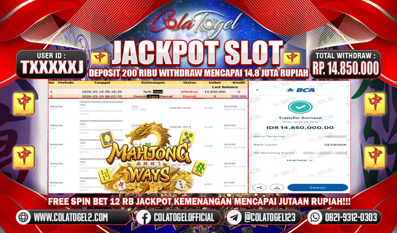 JACKPOT SLOT GACOR!!