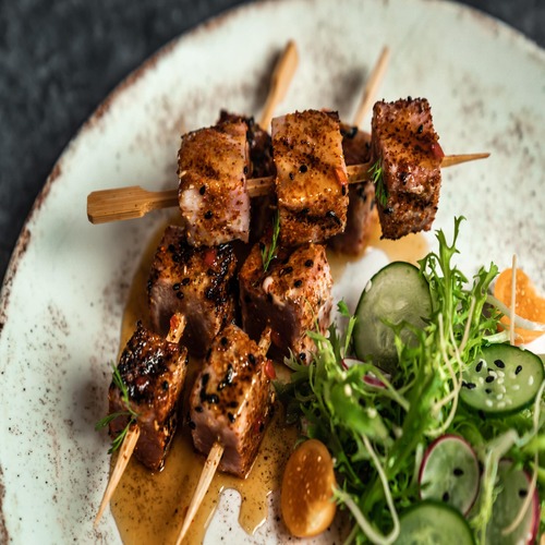 Yakitori  De  Atún