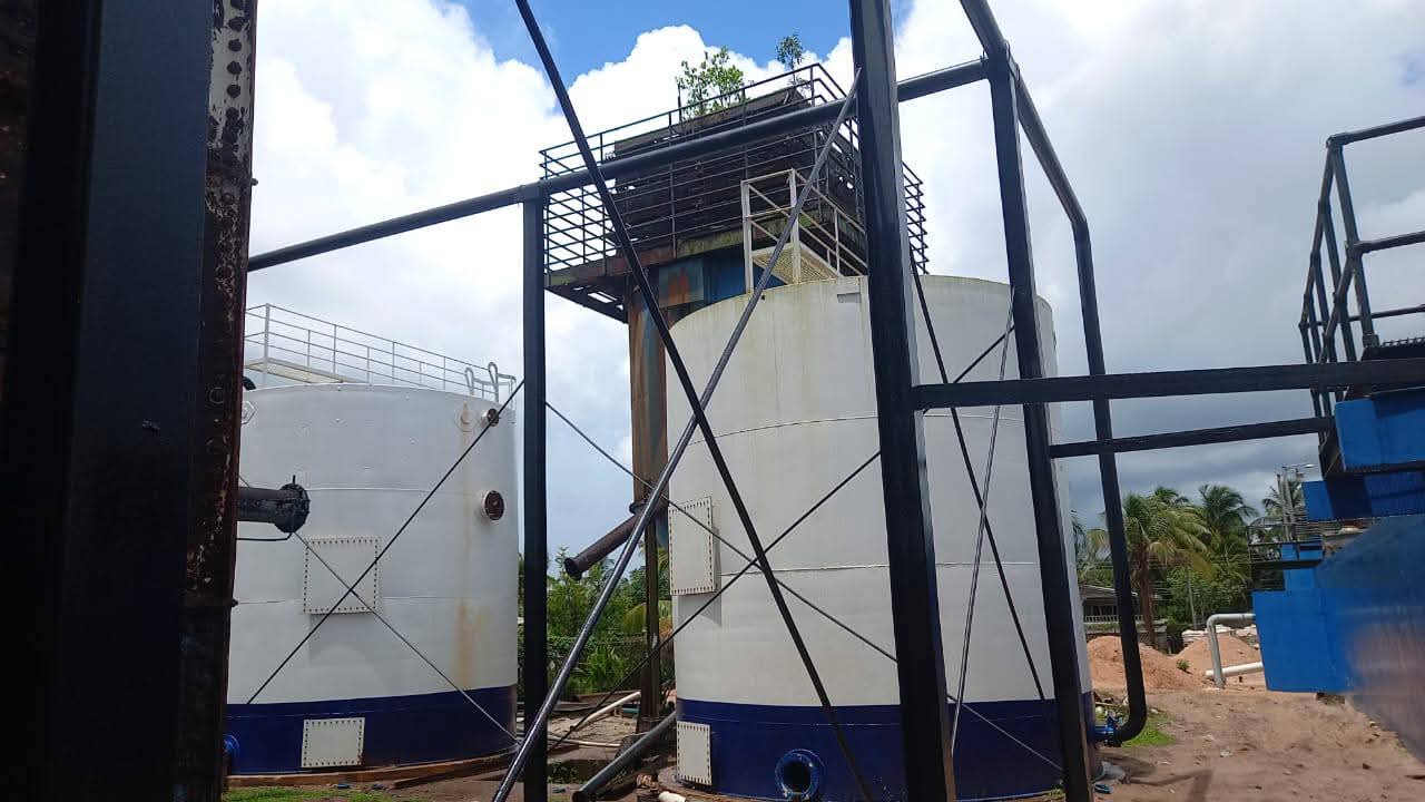 Air Intake Installation at a Water Treatment Plant