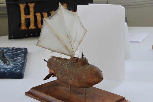 BEST NAUTICAL and BEST NMF (copper patina) Fulton's Nautilus by Dave Corvino