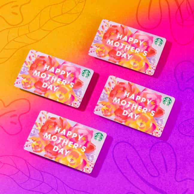 Starbucks Rewards - Bebida grande gratis al activar la Happy Mother´s Day Card 