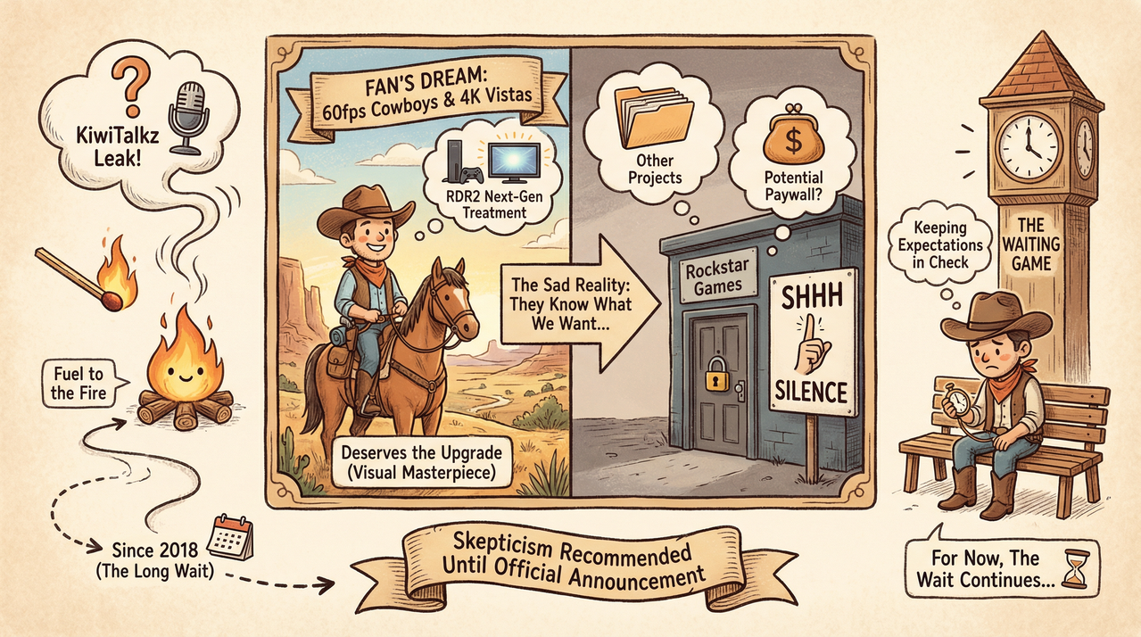 Cowboy on horseback in wild west landscape representing Red Dead Redemption gameplay