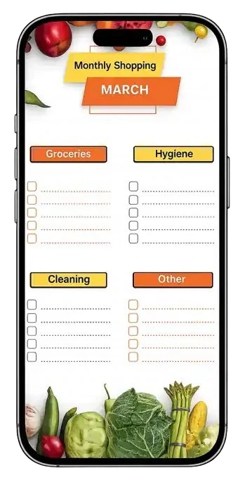 Feeding Guide - App Mockup
