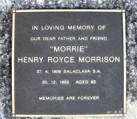 Morrie Morrison