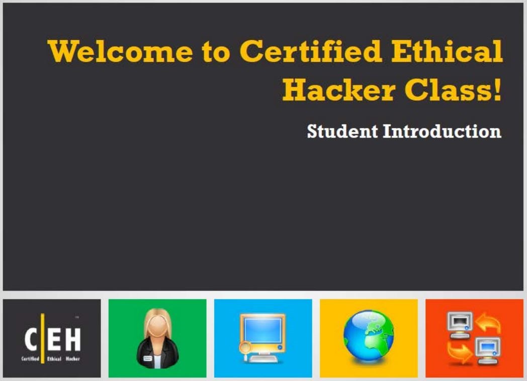 EC Council Certified Ethical Hacker CEH 9