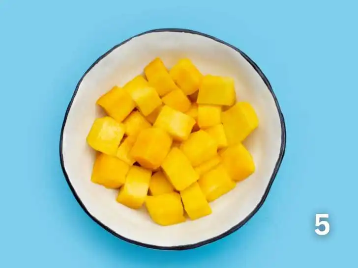 perfect mango cube