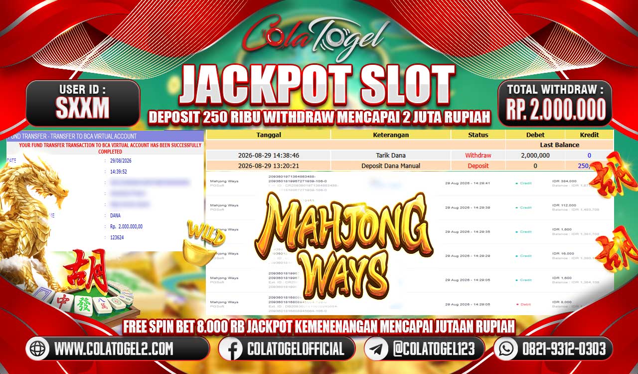 JACKPOT SLOT GACORR!!