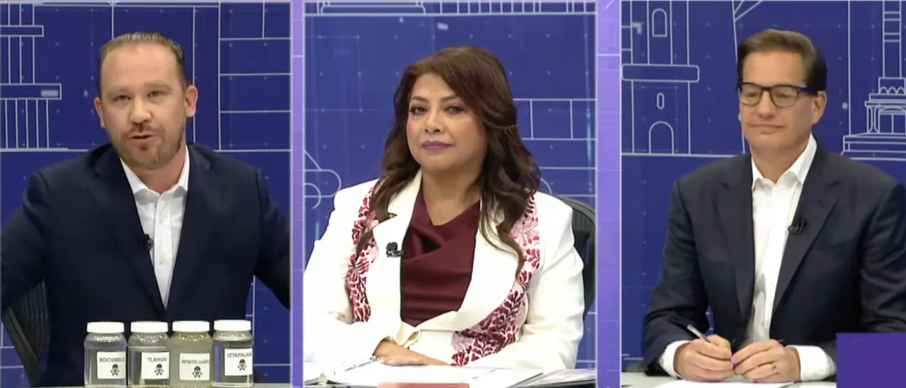 Chocan por corrupción, Cártel Inmobiliario y falta de agua en segundo debate chilango