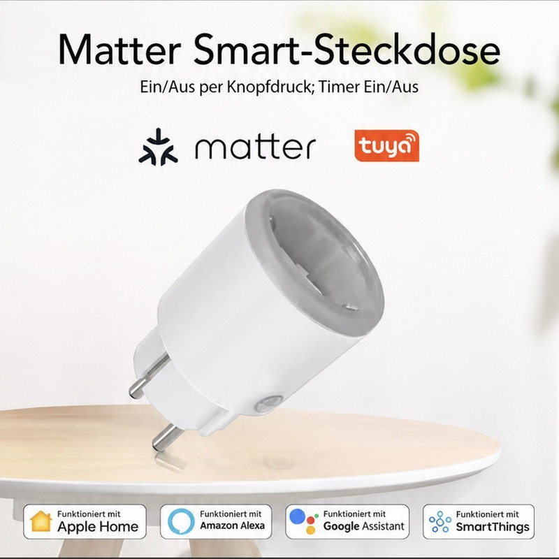 Matter Smart-Steckdose Plattformen