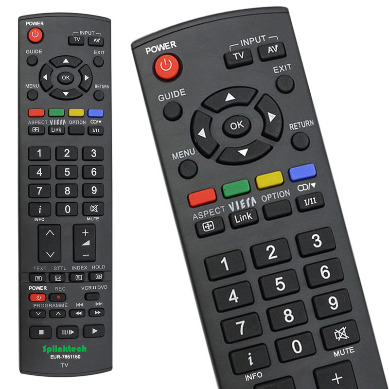 Panasonic Replacement Remote Control TV LCD LED Plasma EUR7651150