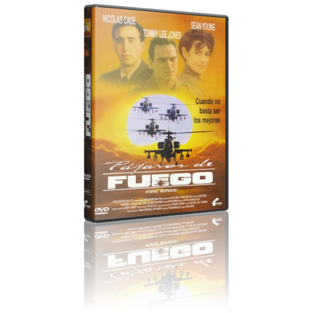 Portada - Pájaros de Fuego [DVD5Full] [PAL] [Cast/Ing] [Sub:Varios] [1990] [Acción]