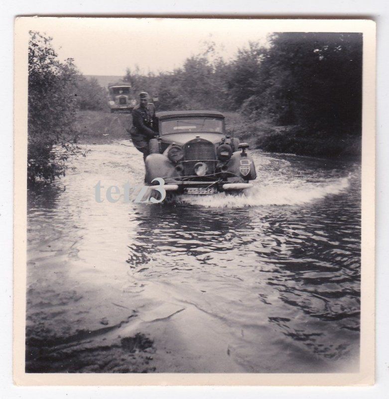 Nordfront Wolchow Schlamm Pkw Kübel Kommandeur