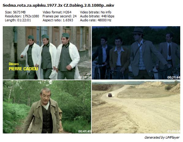 Sedmá rota za úplňku / La 7ème compagnie au clair...(1977)