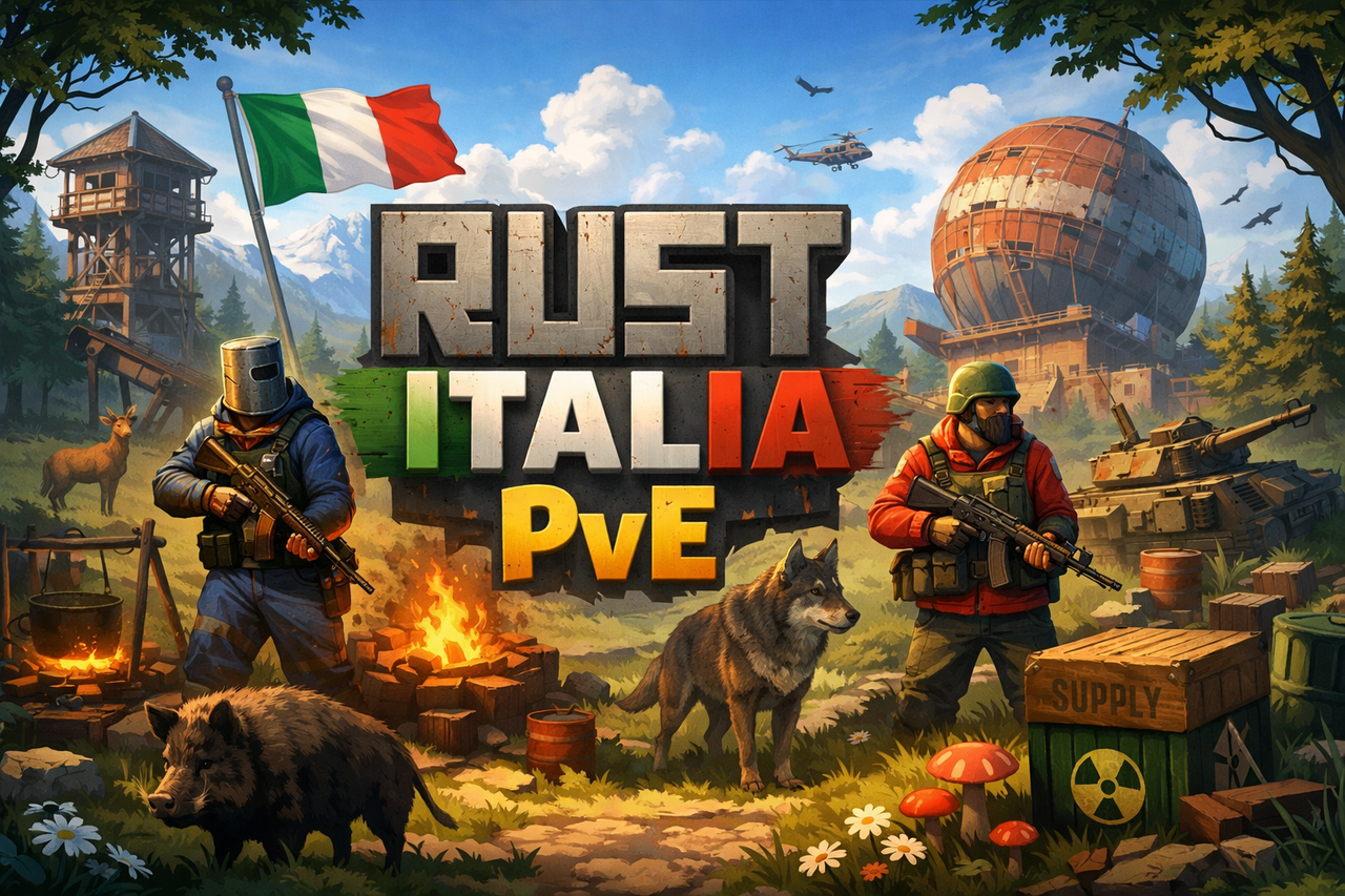 [ITA] RUST PVE | Sopravvivenza e Costruzione