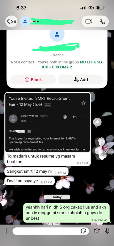 Client feedback WhatsApp screenshot 1
