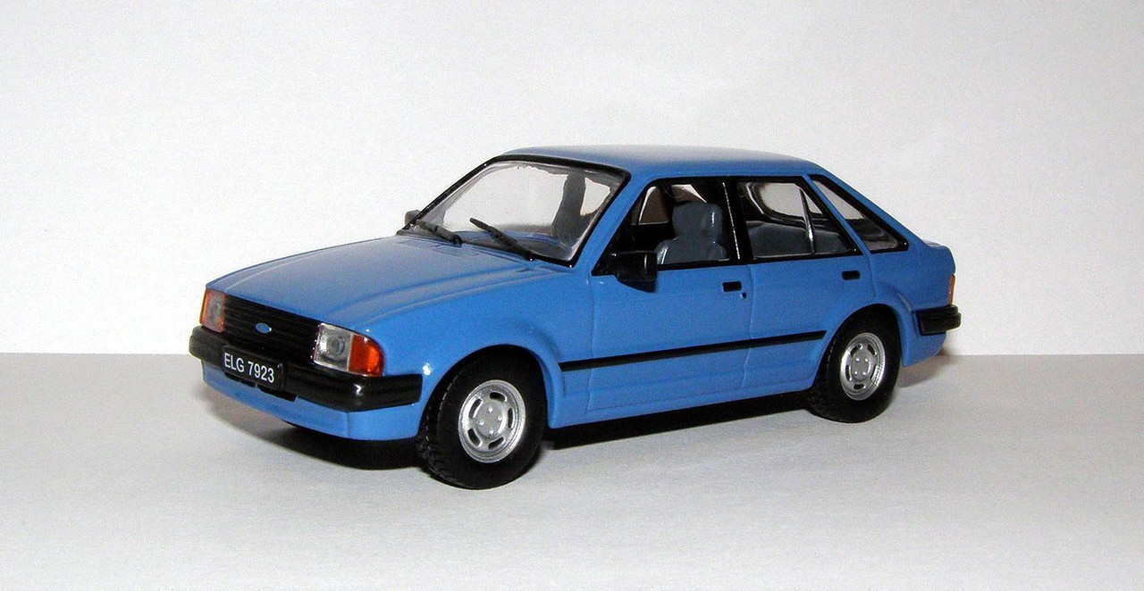 1980 Ford Escort Mk.III 1.3 L (IXO Models for DeAgostini KAP Nr.188) 1