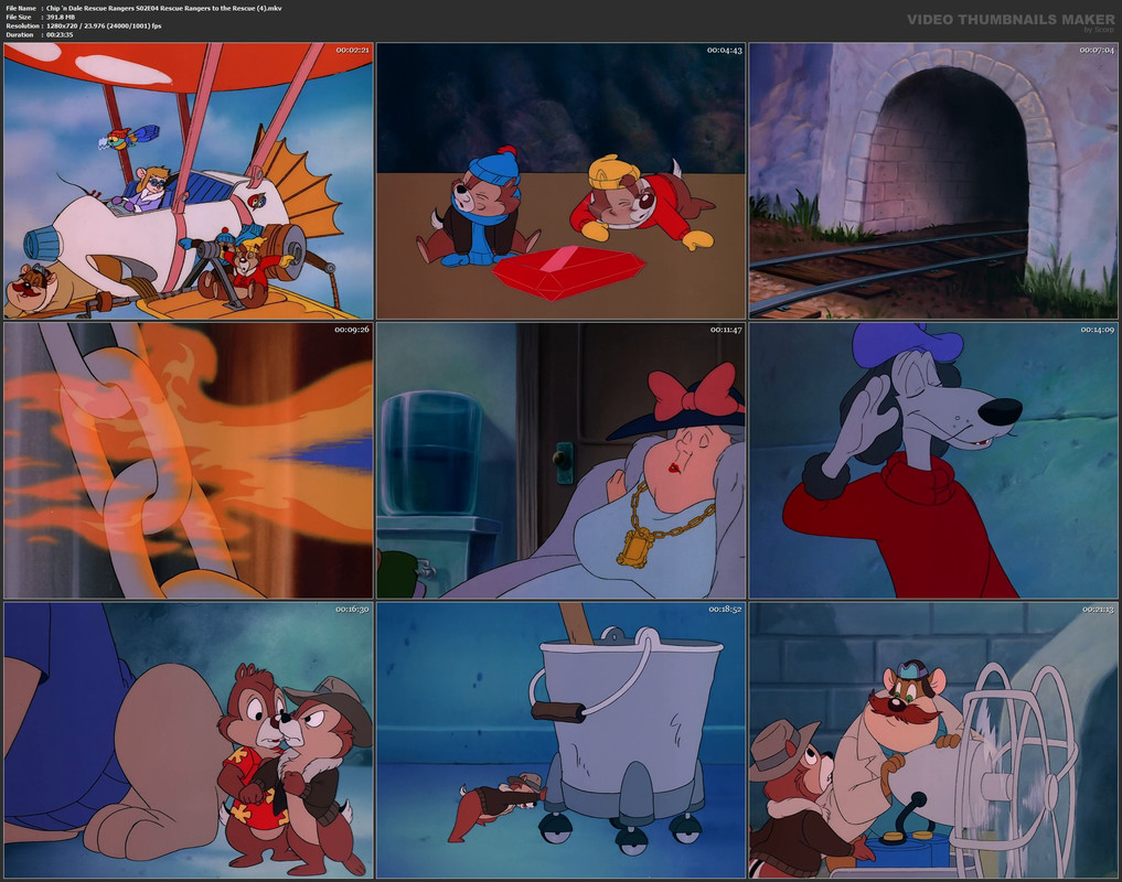 Chip 'n Dale Rescue Rangers S02E04 Rescue Rangers to the Rescue (4).mkv