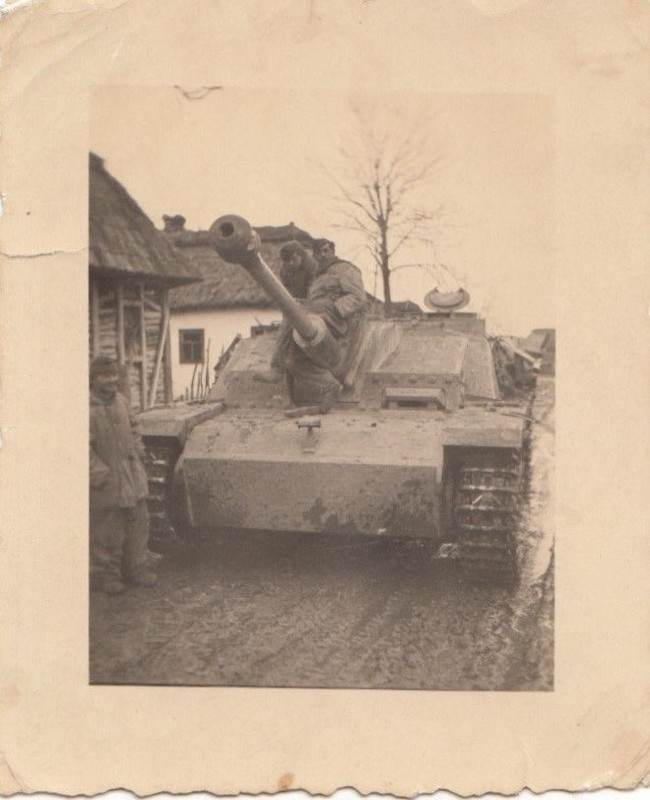 Foto - 2.WK - Technik - Sturmgeschütz mit Langrohr -