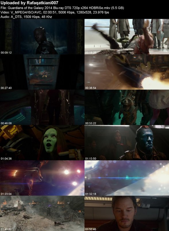 Guardians of the Galaxy 2014 Blu-ray DTS 720p x264 HDBRiSe