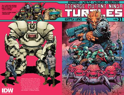 Teenage Mutant Ninja Turtles v21 - Battle Lines (2019)