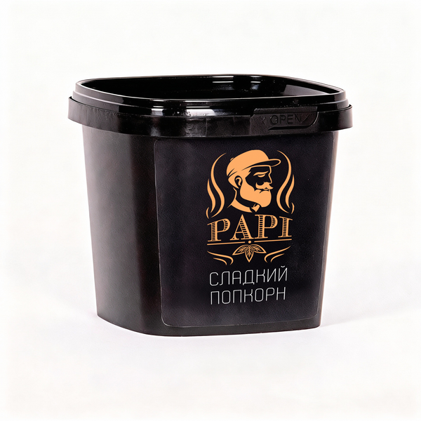 Сладкий попкорн - карамельный вкус кальянной смеси PAPI Smoke