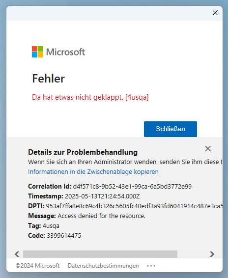 Microsoft bestätigt und behebt den Outlook Anmeldefehler [4usqa], CAA2000B und 49dvs