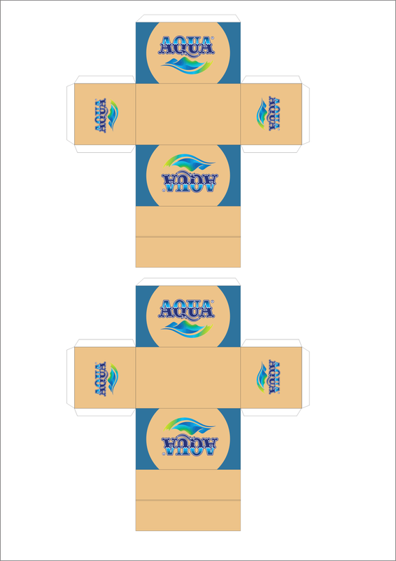 pola kardus aqua 2 (besar)