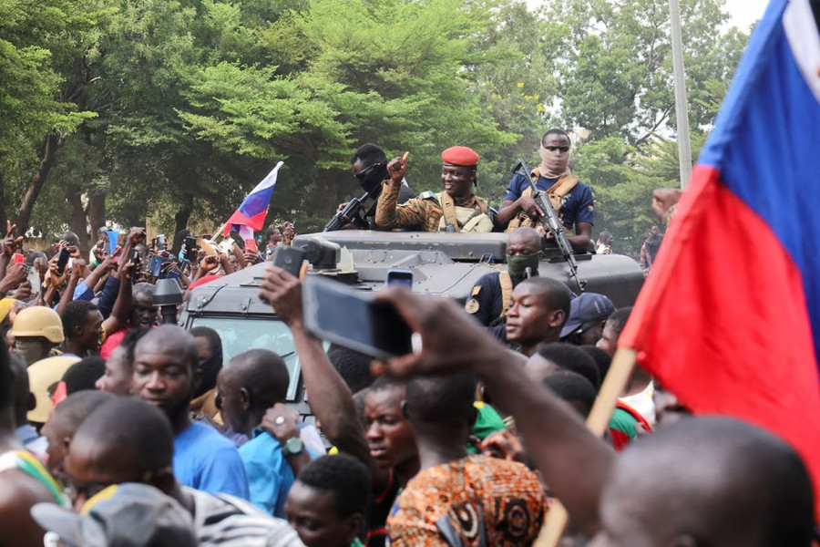 Rusijos kariškiai atvyko į Burkina Fasą