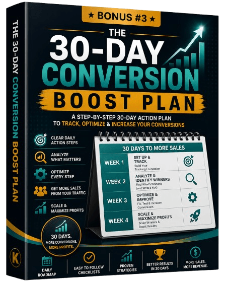 The 30-Day Conversion Boost Plan eCover