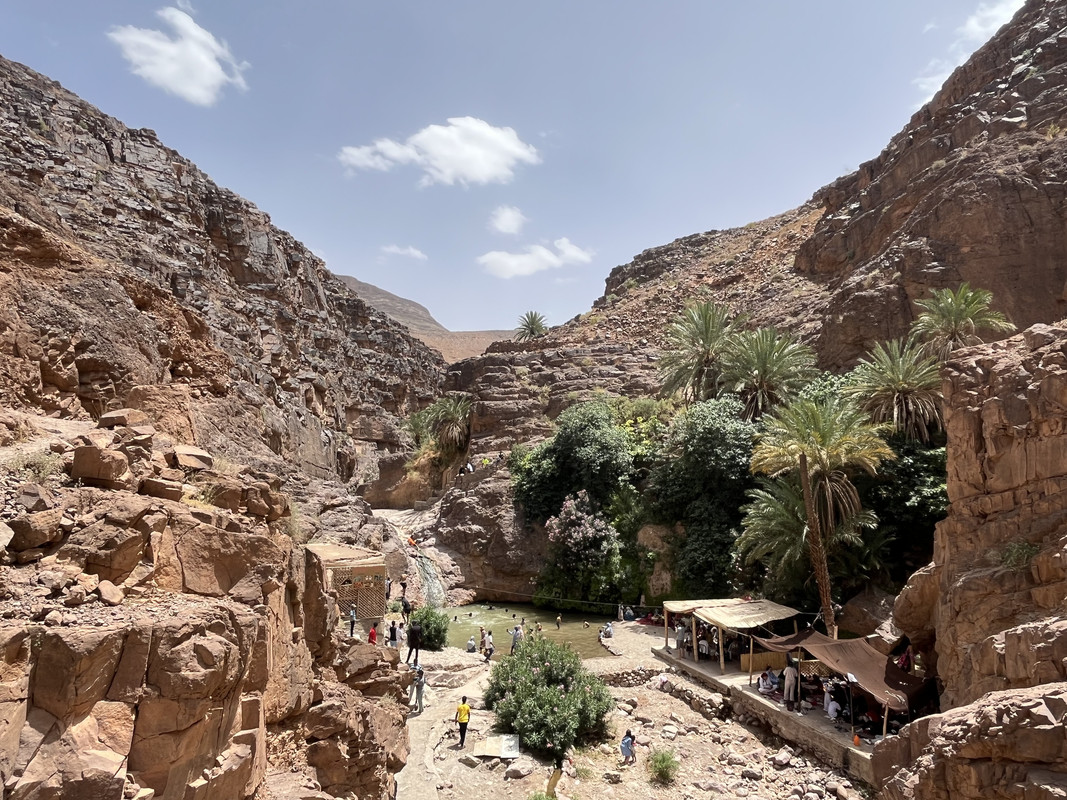 La cascada de Tizgui - El Valle del Drâa, la gran arteria del sur de Marruecos (4)